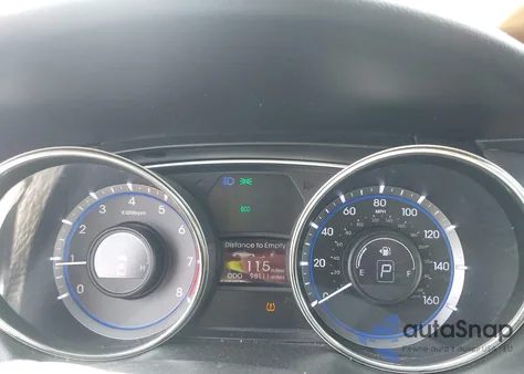 2013 Hyundai Sonata Gls z USA, uszkodzony, nr VIN 5NPEB4AC6DH665431